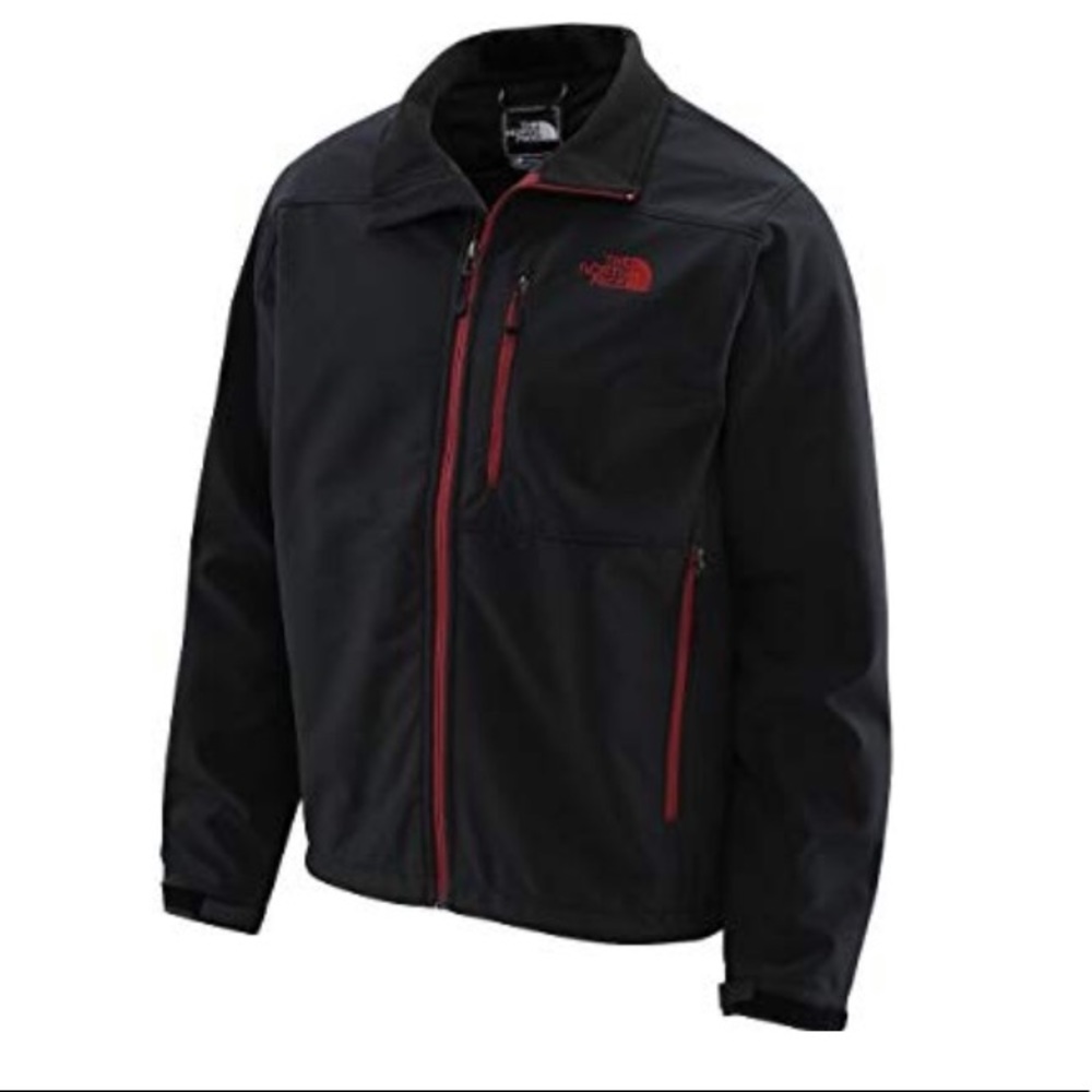 Men’s The North Face Apex Bionic Jacket Black/red